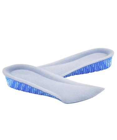 FRCOLOR Pair Height Insoles Height Increasing Insoles Height Increase Insoles Men Insoles for Mens Height Increasing Shoes Silicone Insole Shoe Insert Women's Elevator Blue Medium