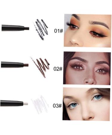 LALAFINA Eye Liner Pencils Eyeliner Pencil Eye Pencil Women Makeup Eyebrow Pencil Automatic E43 - Buy Online on GoSupps.com