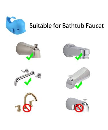 DYSONGO Blue Whale Bath Faucet Cover - Soft Spout Cover for Kids - Buy Online on GoSupps.com