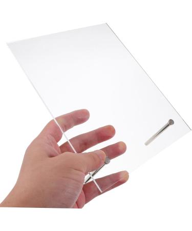 FOMIYES nail display board nail display chart nail tech accessories salon nail color board nail practice nail polish stand fake nail display stand Work exhibition board Acrylic magnetic Transparent - Buy Online on GoSupps.com