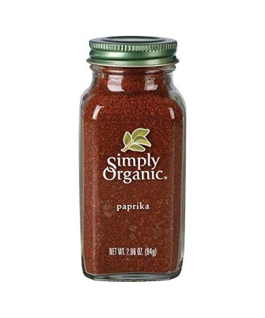 Simply Organic Ground Paprika, 2.96 ounce | Capsicum annuum 2.96 Ounce (Pack of 1)