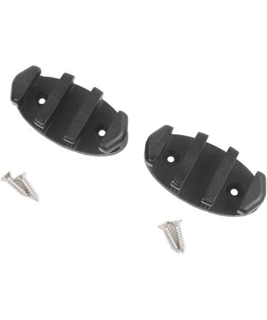 Thorn Black Nylon Kayak Zig Zag Anchor Cleat & Pad Eye Set - Pack of 2 - Buy Online on GoSupps.com