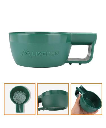 Lurrose Soap Shaving Cream Bowl with Handle - Hairdressing Razor Container for Effortless Cleaning & Shaving - Buy Online on GoSupps.com