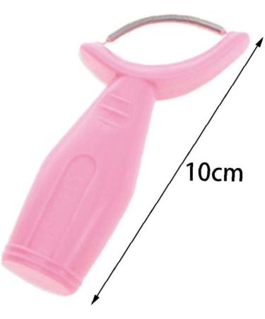 Facial Hair Remover Spring Threading Wand - Ergonomic Handle Epilator in Pink - Buy Online on GoSupps.com