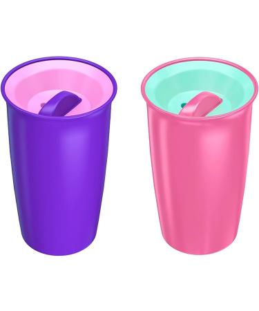 Playtex Baby Stage 2 Spoutless 360 Drinking Cups Pink/Purple 10oz, 2 Pack - Buy Online on GoSupps.com