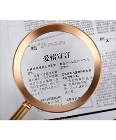 Magnifying Glasses for Hobbies Reading Magnifier 20 Times Magnifying Glass 1000 HD Old Man Reading Portable Handheld Magnifying Glass Home Reading Newspaper Mobile Phone High Magnification Metal Ma - Buy Online on GoSupps.com