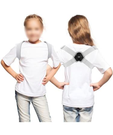 Buy Intelligent Posture Corrector Trainer - Motion Sensing Upper Back & Shoulder Brace | Gray - International Shipping Available - Buy Online on GoSupps.com