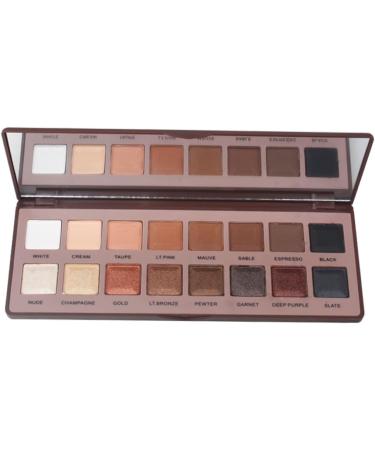 Angoily 16 Beauty Eye Makeup Warm Cosmetic Shadow Matte 1 count (Pack of 1) Chocolate - Buy Online on GoSupps.com