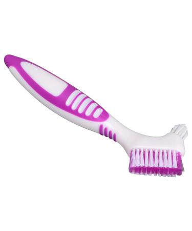 Premium Denture Brush Set | Double-Sided Cleaning Tool for Denture Care - Portable & Multi-Layered - Buy Online on GoSupps.com