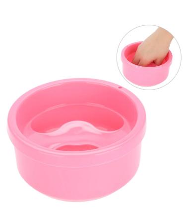 Nail Art Soaking Bowl - Lightweight & Portable Hand Soaking Bowl for Easy Nail Polish Removal | Groove Design for False Nails - Buy Online on GoSupps.com