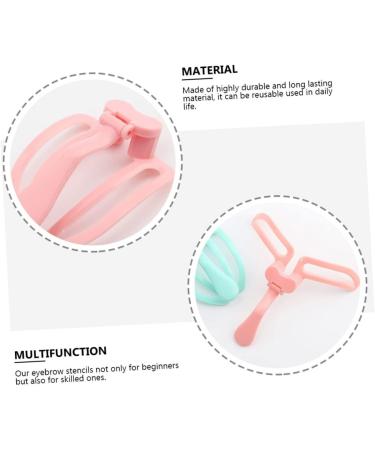 DOITOOL Makeup Gadgets Mold Eyebrow Trimming Tool Drawing Eyebrow Cards Eyebrow Shape Mold Handheld Beauty Products - Buy Online on GoSupps.com