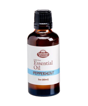 Fabulous Frannie Peppermint Mentha piperita 100% Pure Essential Oil Therapeutic Grade 60 ml (2oz)