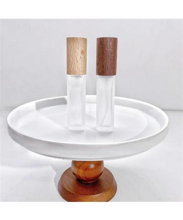 Large Capacity Frosted Glass Spray Bottle - Refillable Travel Perfume & Makeup Container (Brown) | Portable Essential - Buy Online on GoSupps.com