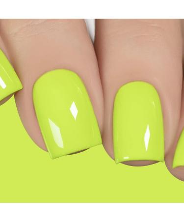 Vishine Neon Color Gel Nail Polish 16ml Electrifying Neon Lemon-Lime Green Cream Gel Nail Soak Off UV LED Nail Lamp Gel Polish Nail Art Manicure Salon DIY Home 0.54Oz #M097 M097-16ml - Buy Online on GoSupps.com