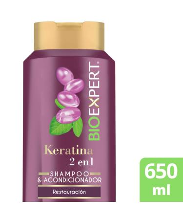 Buy 2 in 1 Shampoo and Conditioner - Keratina 650ml | Best International Shipping - Buy Online on GoSupps.com
