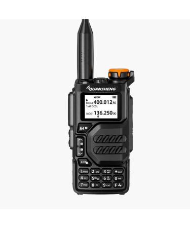 UV-K5 Dual Band Radio 5 Watt Output Portable Two-Way Radio with NOAA Weather Alert