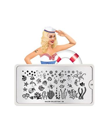 Moyou Stamping Schablon - Sailor 08