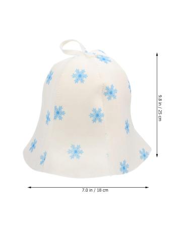 Lalafina Saunahut | Premium Filz Sauna Accessories for Women | Spa Haube & Bathing Gear | Ideal for Russian Banja & Hair Protection - Buy Online on GoSupps.com