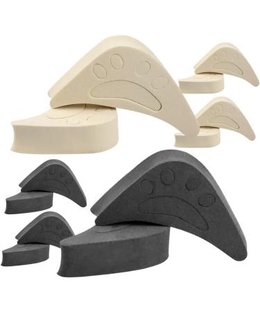Mobestech 12 Pairs Toe Plug Adjustment Pads - High Heel Cushion Inserts for Women | Shoe Size Reducer & Comfort Mat for Pointed Shoes - Buy Online on GoSupps.com