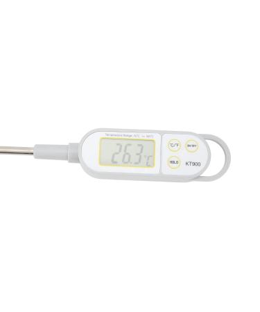 High-Temperature Resistant IPX6 Waterproof Food Thermometer -50 to 500 C | Stainless Steel Grill Thermometer with Large Screen - Buy Online on GoSupps.com