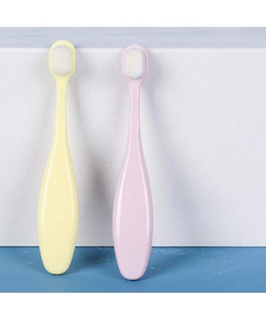 ENERRGECKO 360 Toothbrush for Kids - Over 10 000 Soft Bristles for Effective Teeth Brushing - Fun Yellow & Pink Design - Buy Online on GoSupps.com