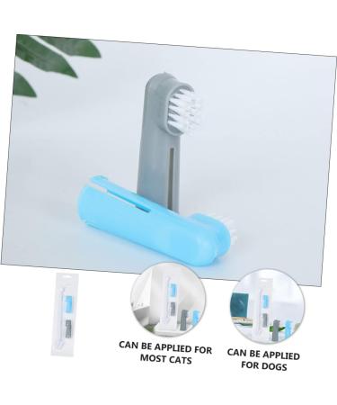 Angoily 6 Pcs Pet Toothbrush Toothbrushes Dog Teeth Cleaning Tools Dog Toothbrush The Cat Toothpaste 1 count (Pack of 1) Assorted Colorx2pcs - Buy Online on GoSupps.com