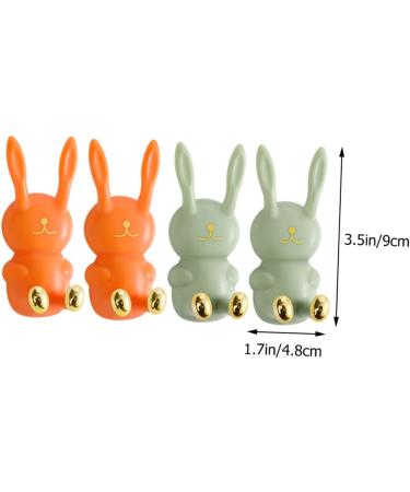 Alipis 12 STK Caricature Toothbrush & Razor Holder Hooks - Wall-Mounted ABS Connectors for Bathroom Organization - Buy Online on GoSupps.com