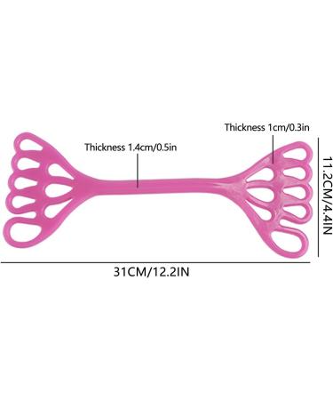 Shoulder Stretch Strap - Durable Arm & Back Exercise Band with 5 Finger Rings for Effective Home Gym Workouts | Perfect for Stretching & Fitness - Buy Online on GoSupps.com