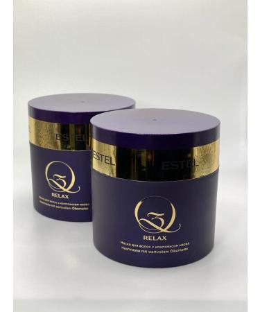 ESTEL Professional Hair Mask with Q3 RELAX Oil Complex 300ml - Nourishing Treatment for Smooth and Healthy Hair - Buy Online on GoSupps.com