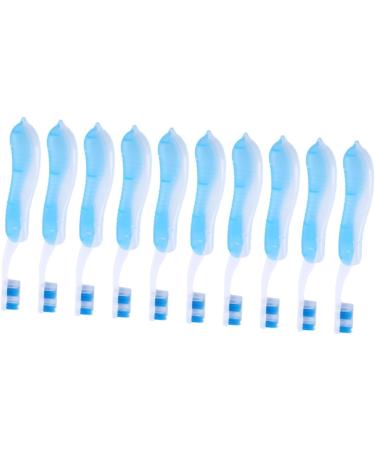 Shop Gleavi 50-Piece Children s Travel Toothbrush Set - Foldable Outdoor Gifts for Kids & Adults | Tooth Flap Picks & Toothbrush Tissues - Buy Online on GoSupps.com