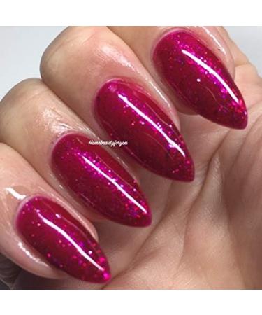 Bluesky GEL NAIL POLISH PINK GLITTER FIZZY SHERBET BSH21 Nail UV LED Soak Off 10ml - Buy Online on GoSupps.com