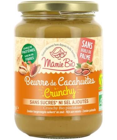 Mamie Bio - Peanut Butter Crunchy 500g - Sold by Unit - Buy Online on GoSupps.com