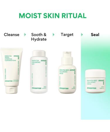 innisfree Green Tea Seed Hyaluronic Cream - Buy Online on GoSupps.com