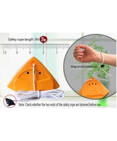 Double Side Magnetic Window Cleaner Magnetic Glass Wiper Cleaner Window Cleaning Brush Glass Wiper with Safety Pillar for Home Windows Car Windows - Buy Online on GoSupps.com