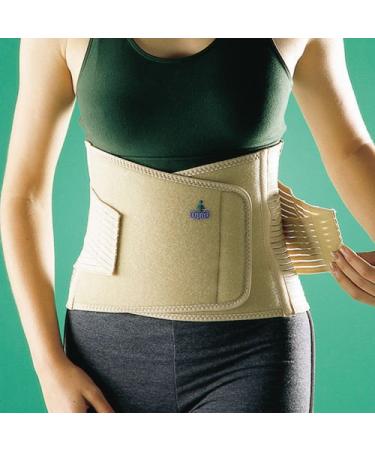 Oppo 2264 Back Sacro Lumbar Neoprene Strap Support 9" Double Pull Brace Wrap (Extra Large)