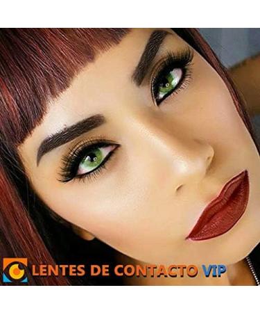 Buy Lime Colored Contact Lenses | 2-Pack without Prescription - Comfortable & Stylish for All Eye Colors - Buy Online on GoSupps.com