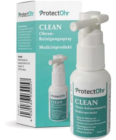 ProtectOhr Ear Spray Clean - Gentle Ear Cleaning Solution for Adults & Children (20 ml) | Safe & Effective Care - Buy Online on GoSupps.com