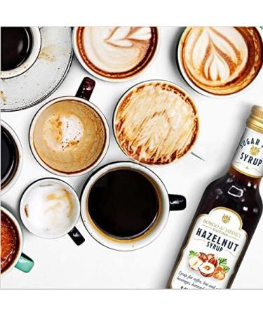 Premium Sugar Free Syrup Gift Set - Caramel, Hazelnut & Vanilla Flavours - 3 x 250ml Bottles for Coffee, Cocktails & More - Buy Online on GoSupps.com