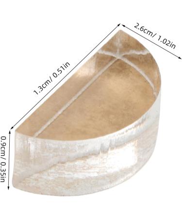 HAPINARY Eye Shadow Plate Makeup Repair Tools Blush Press Stamp Blusher Pressing Stamp Tamper Acrylic - Buy Online on GoSupps.com