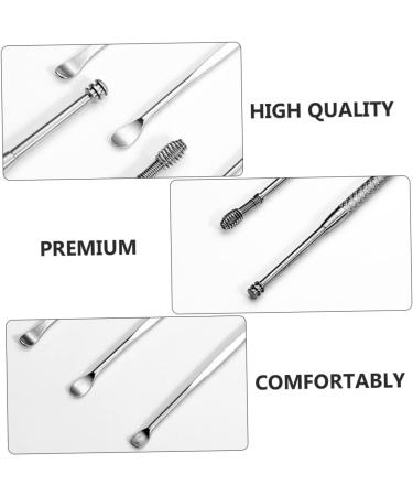 Buy 2 Set Ear Picking Tool - Effective Ear Wax Remover Kit for Adults & Kids - Ear Wax Spoon Picker & Cleaner - Buy Online on GoSupps.com