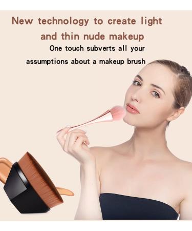 3 Pack Hexagon Kabuki Foundation Brushes for Liquid, Cream, and Powder Makeup - Includes Bonus Protective Case - Red, Pink, and Black - Buy Online on GoSupps.com