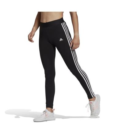 adidas Women's Leggings 3 Stripes Leggings M Black/White
