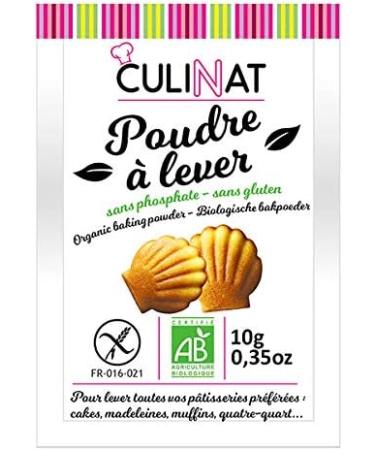 Culinat - Phosphate Free Gluten Free Baking Powder 8 x 10 g - Sold by Unit - Buy Online on GoSupps.com