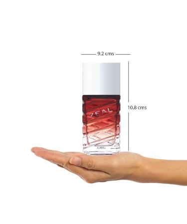 Ajmal Zeal EDP (3.4 oz) For Men - Made in Dubai - Buy Online on GoSupps.com