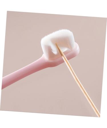 Goohochy Portable Toothbrush - Extra Soft Nylon Toothbrush for Oral Hygiene | Anti-Slip Design Ideal for Women & Travel - Buy Online on GoSupps.com