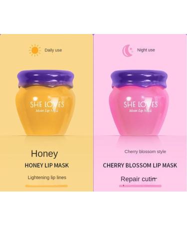 Sleeping Lip Mask Moisturizing Lip Mask Day and Night Repairs Chapped Lips Reduces Wrinkles and Dead Skin. (One Size Day and Night Combo) - Buy Online on GoSupps.com