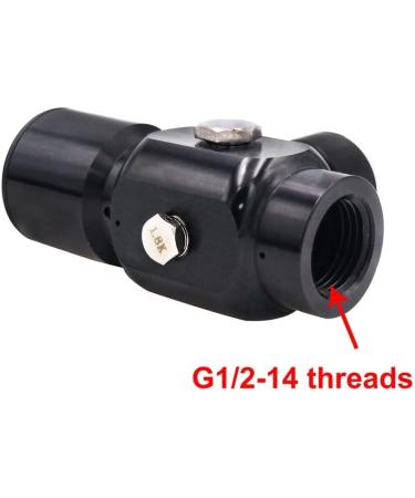 Vavoger Mini Sef Paintball Co2 Pressure Regulator - 1500psi Input, 0-130psi Output - Buy Online on GoSupps.com