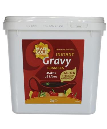 Marigold Vegan Instant Gravy Granules Gluten Free No MSG 2kg (Makes 28 Litres) - Buy Online on GoSupps.com