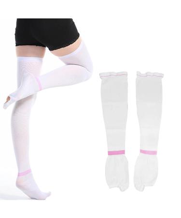Compression stockings knees Hi 15-20 mmHg compression stockings Relief of swelling of the legs compression stockings for varicose veins (m)