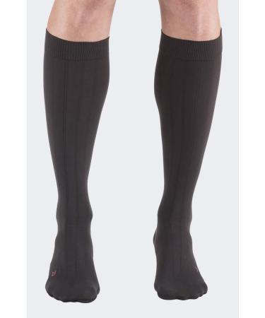 Medi Medive Compression Stockings for Men - CCL2 Knee Socks | Size III | Anthracite | High-Tech Fibers with Clima Comfort & Fresh - Buy Online on GoSupps.com